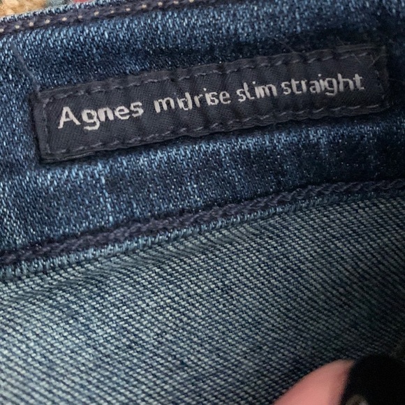 Citizens of Humanity Agnes Mid-Rise Slim Straight Jeans - Picture 5 of 7